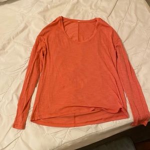 Lululemon- Long sleeve loose fit running shirt